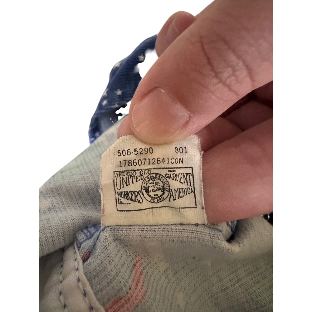Vintage Lee Constellation Corduroy Overalls Toddler 4T Bibs Celestial Astrology - Picture 7 of 7